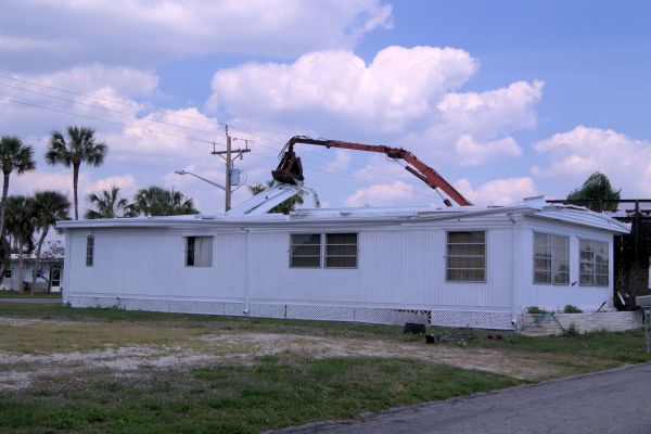 Mobile Home Demolition in Hamilton