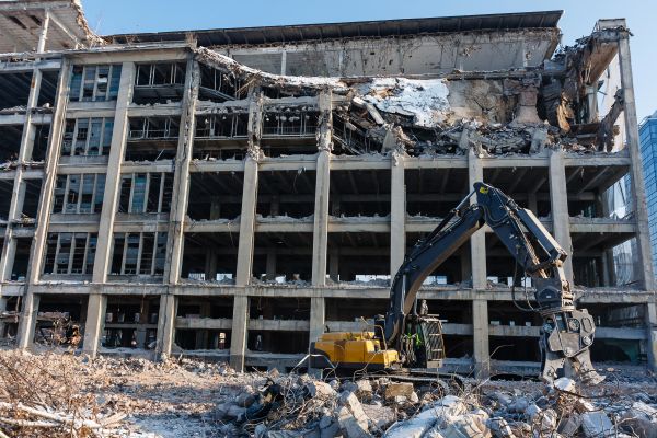 Commercial Building Demolition in Hamilton