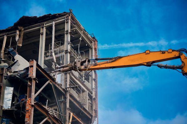 Factory Demolition in Hamilton