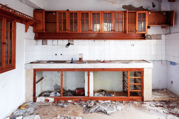 Kitchen Cabinet Demolition in Hamilton